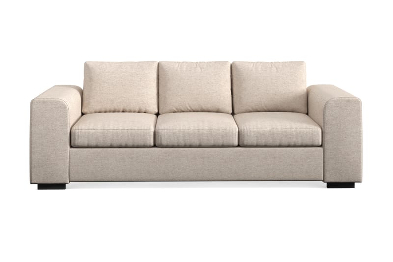 Link 3-seters Stoffsofa - Beige - Møbler - Sofaer - 3 seter sofa
