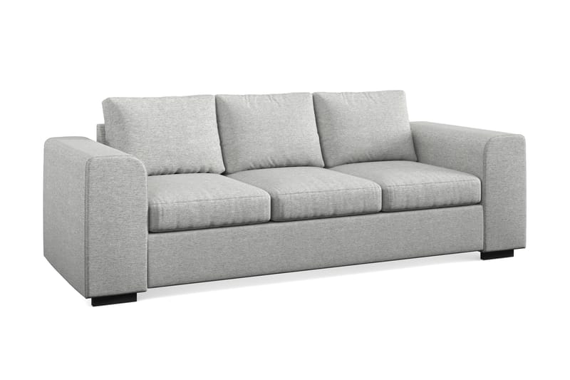 Link 3-seters Stoffsofa - Lys grå - Møbler - Sofaer - 3 seter sofa