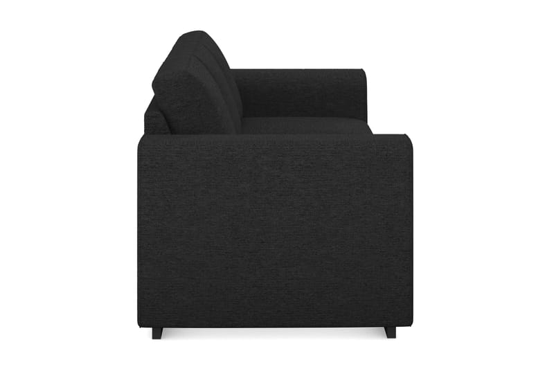 Link 3-seters Stoffsofa - Svart - Møbler - Sofaer - 3 seter sofa