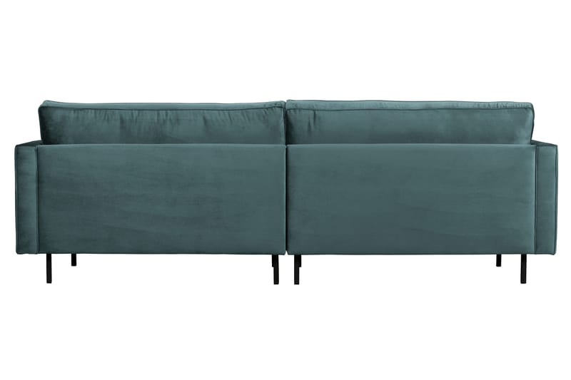 Lissbon 3-seter Fløyelssofa 275 cm - Blå|Grønn - Møbler - Sofaer - 3 seter sofa