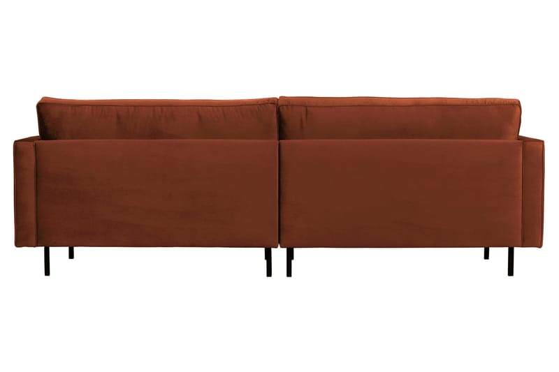 Lissbon 3-seter Fløyelssofa 275 cm - Rød - Møbler - Sofaer - 3 seter sofa