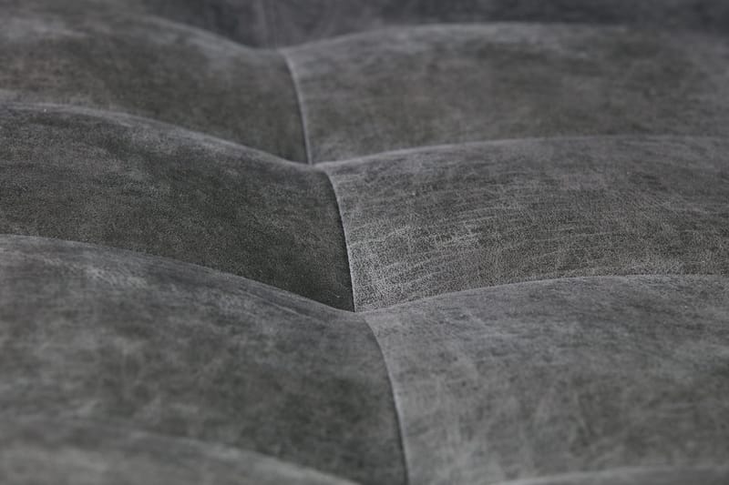 Lissbon 3-seter Sofa 275 cm i Kunstlær - Mørkegrå - Møbler - Sofaer - 3 seter sofa