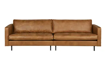 Lissbon 3-seter Sofa 275 cm i Lær - Konjakk - Møbler - Sofaer - 3 seter sofa