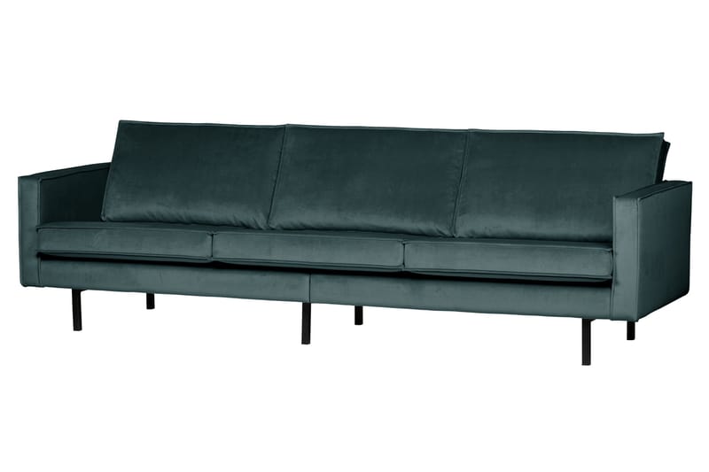 Lissbon 3-seter sofa fløyel - Møbler - Sofaer - 3 seter sofa