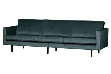 Lissbon 3-seter sofa fløyel - Møbler - Sofaer - 3 seter sofa