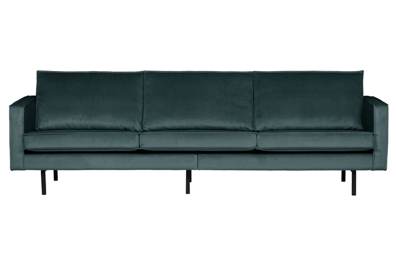 Lissbon 3-seter sofa fløyel - Møbler - Sofaer - 3 seter sofa