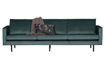 Lissbon 3-seter sofa fløyel - Møbler - Sofaer - 3 seter sofa