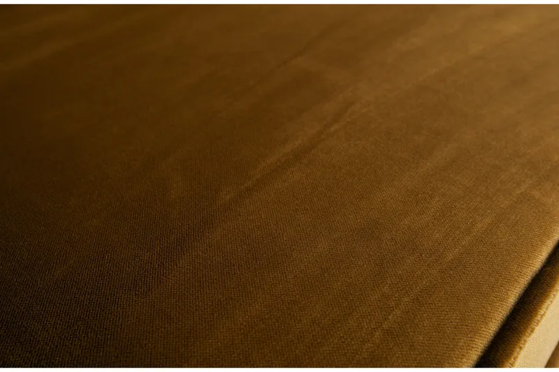 Lissbon 3-seters Fløyelssofa - Gul - Møbler - Sofaer - 3 seter sofa