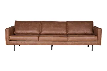 Lissbon 3-seters Sofa - Brun - Møbler - Sofaer - 3 seter sofa
