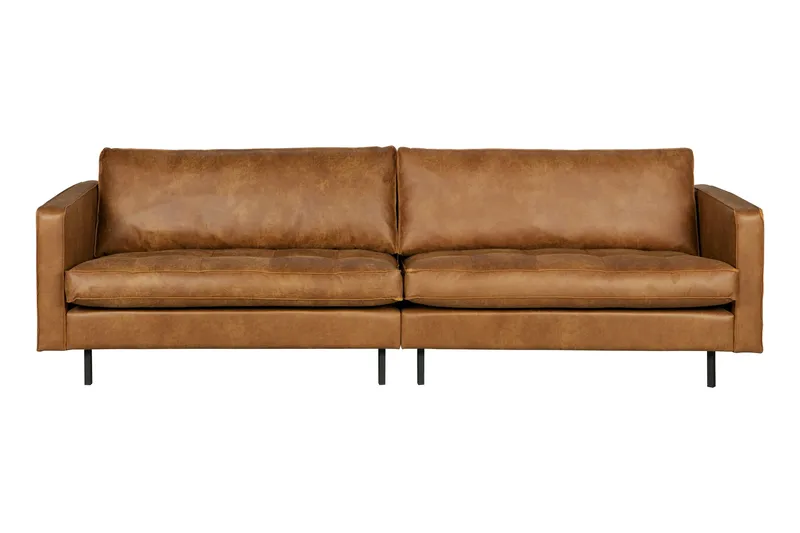 Lissbon 3-seters Sofa, Brun