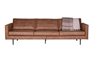 Lissbon 3-seters Sofa - Brun - Møbler - Sofaer - 3 seter sofa