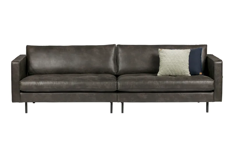 Lissbon 3-seters Sofa - Svart - Møbler - Sofaer - 3 seter sofa