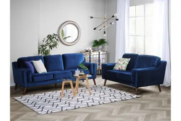 Lokka Sofa 3-seter - Blå - Møbler - Sofaer - 3 seter sofa