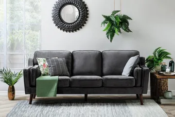 Lokka Sofa 3-seter - Grå - Møbler - Sofaer - 3 seter sofa