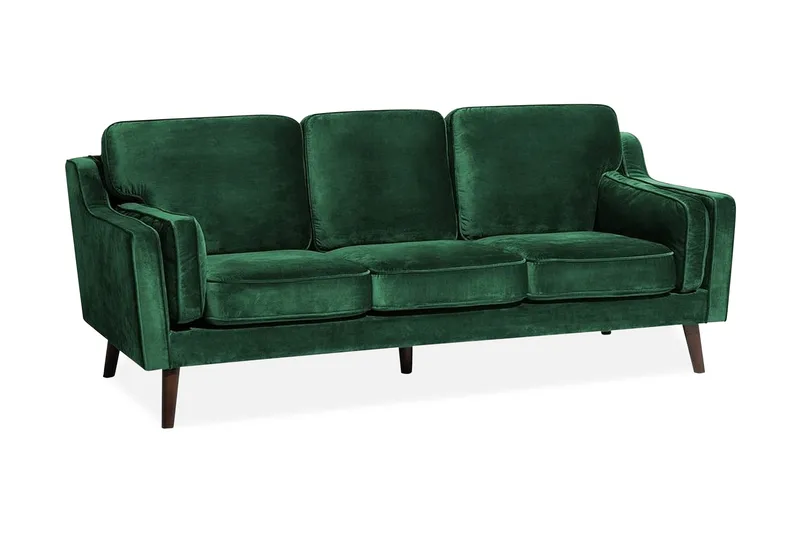 Lokka Sofa 3-seter, Grønn