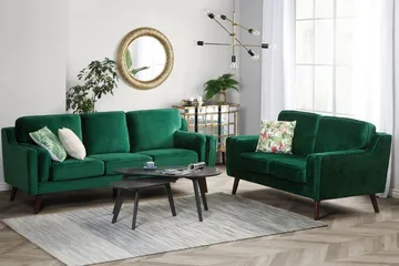Lokka Sofa 3-seter - Grønn - Møbler - Sofaer - 3 seter sofa