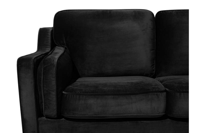 Lokka Sofa 3-seter - Svart - Møbler - Sofaer - 3 seter sofa