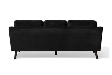 Lokka Sofa 3-seter - Svart - Møbler - Sofaer - 3 seter sofa