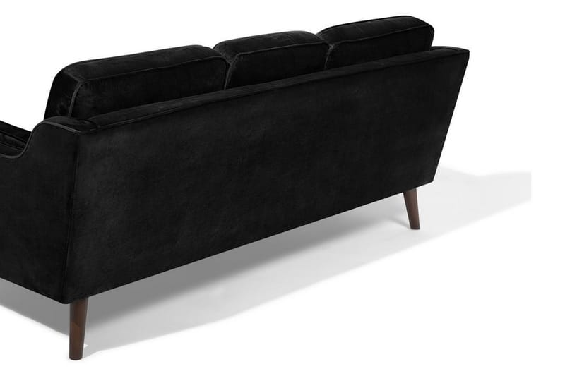 Lokka Sofa 3-seter - Svart - Møbler - Sofaer - 3 seter sofa