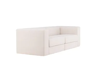Lumi 3-seters Sofa - Hvid - Møbler - Sofaer - 3 seter sofa