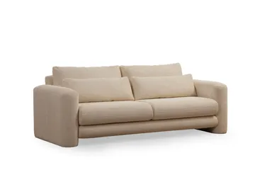 Makhan Sofa 3-seter - Beige - Møbler - Sofaer - 3 seter sofa