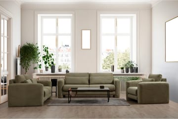 Makhan Sofa 3-seter - Grønn - Møbler - Sofaer - 3 seter sofa