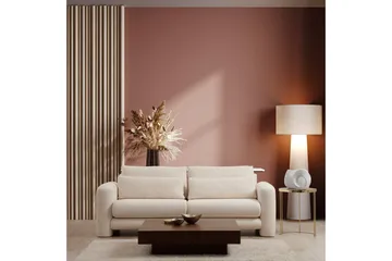 Makhan Sofa 3-seter - Lys beige - Møbler - Sofaer - 3 seter sofa