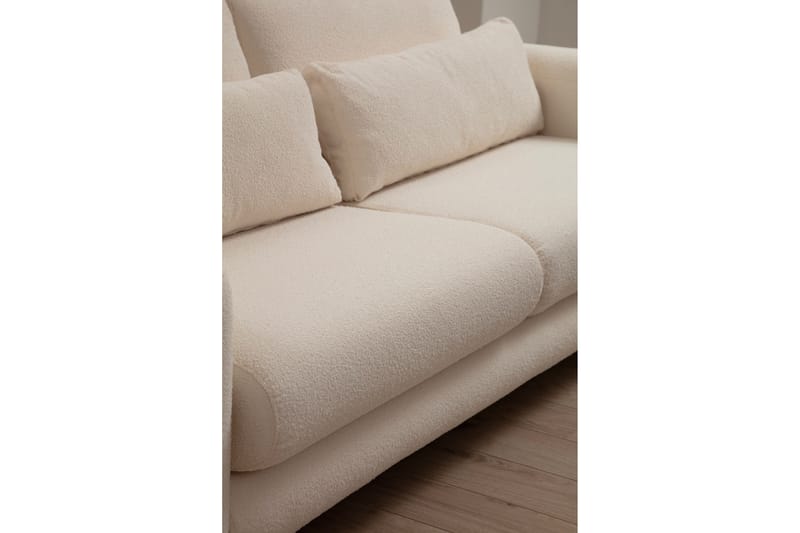 Makhan Sofa 3-seter - Lys beige - Møbler - Sofaer - 3 seter sofa