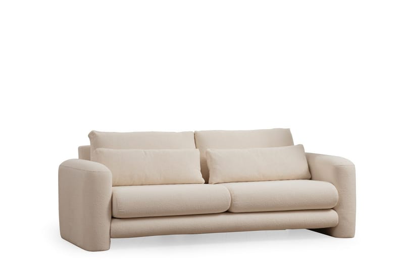Makhan Sofa 3-seter, Lys beige