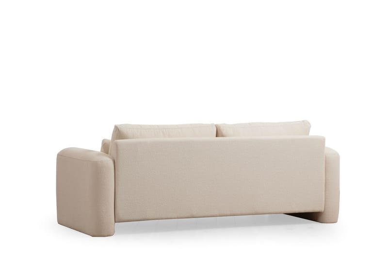 Makhan Sofa 3-seter - Lys beige - Møbler - Sofaer - 3 seter sofa