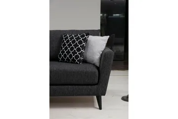 Mangia 3-seter Sovesofa 93x178 cm i Stoff - Antrasitt - Møbler - Sofaer - Sovesofaer - 3 seters sovesofa