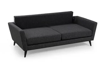 Mangia 3-seter Sovesofa 93x178 cm i Stoff - Antrasitt - Møbler - Sofaer - Sovesofaer - 3 seters sovesofa