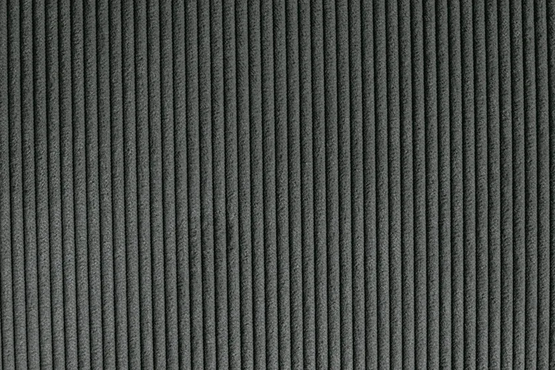 Menard 3-seters Dyp Manchestersofa - Grå - Møbler - Sofaer - 3 seter sofa