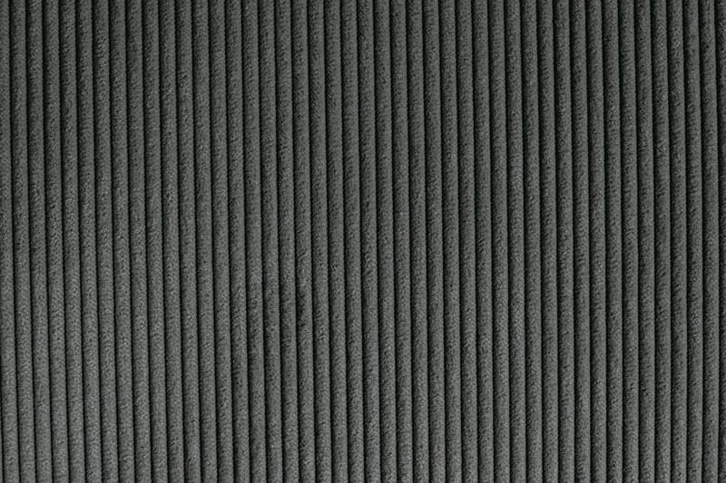 Menard 3-seters Dyp Manchestersofa - Grå - Møbler - Sofaer - 3 seter sofa