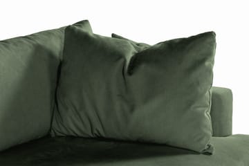 Menard 3-seters Dyp Manchestersofa - Grønn - Møbler - Sofaer - 3 seter sofa