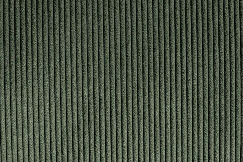Menard 3-seters Dyp Manchestersofa - Grønn - Møbler - Sofaer - 3 seter sofa