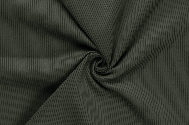 Menard 3-seters Dyp Manchestersofa - Mørk grønn - Møbler - Sofaer - 3 seter sofa