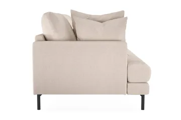 Menard 3-seters Dyp Stoffsofa 205 cm bred - Beige - Møbler - Sofaer - 3 seter sofa