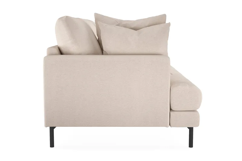 Menard 3-seters Dyp Stoffsofa 205 cm bred - Beige - Møbler - Sofaer - 3 seter sofa