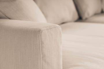 Menard 3-seters Dyp Stoffsofa - Beige - Møbler - Sofaer - 3 seter sofa