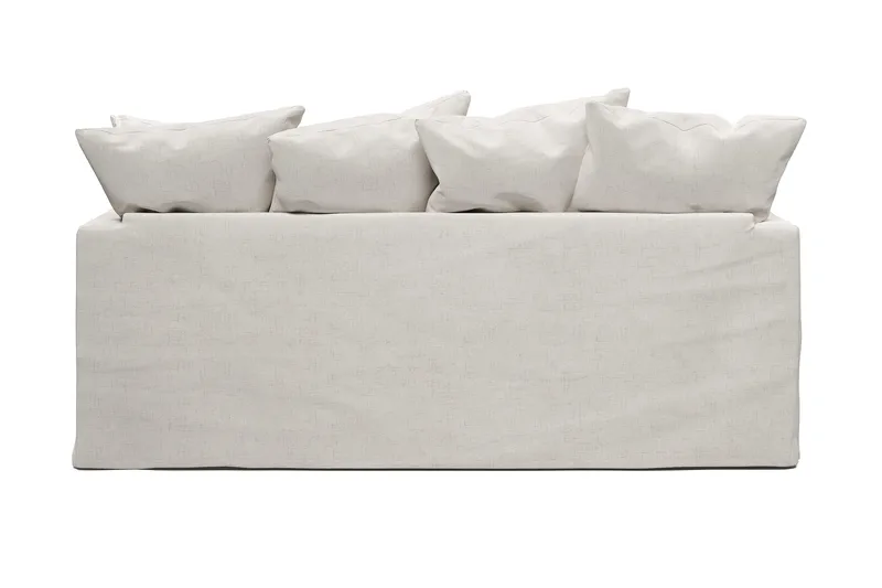 Menard 3-seters Dyp Stoffsofa - Beige - Møbler - Sofaer - 3 seter sofa