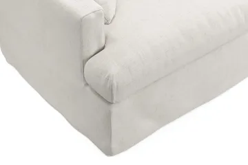Menard 3-seters Dyp Stoffsofa - Beige - Møbler - Sofaer - 3 seter sofa