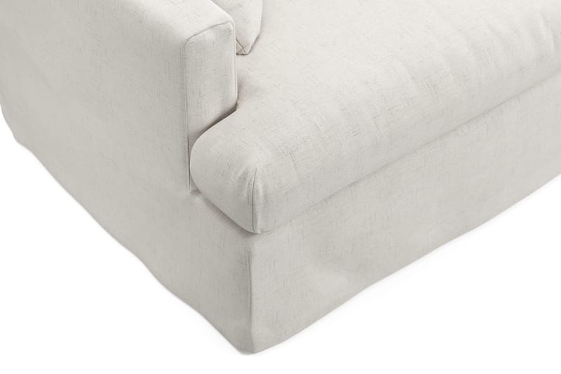 Menard 3-seters Dyp Stoffsofa - Beige - Møbler - Sofaer - 3 seter sofa