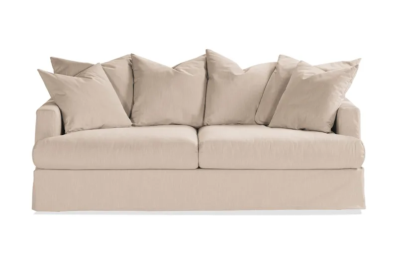 Menard 3-seters Dyp Stoffsofa, Beige