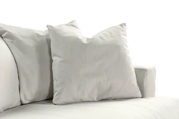 Menard 3-seters Stoffsofa - Lys grå - Møbler - Sofaer - 3 seter sofa