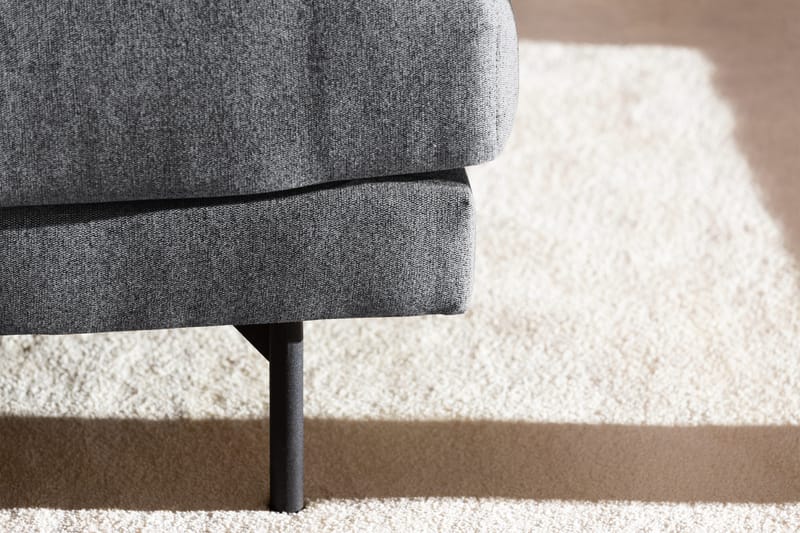 Menard 3-seters Dyp Stoffsofa - Mørk grå - Møbler - Sofaer - 3 seter sofa