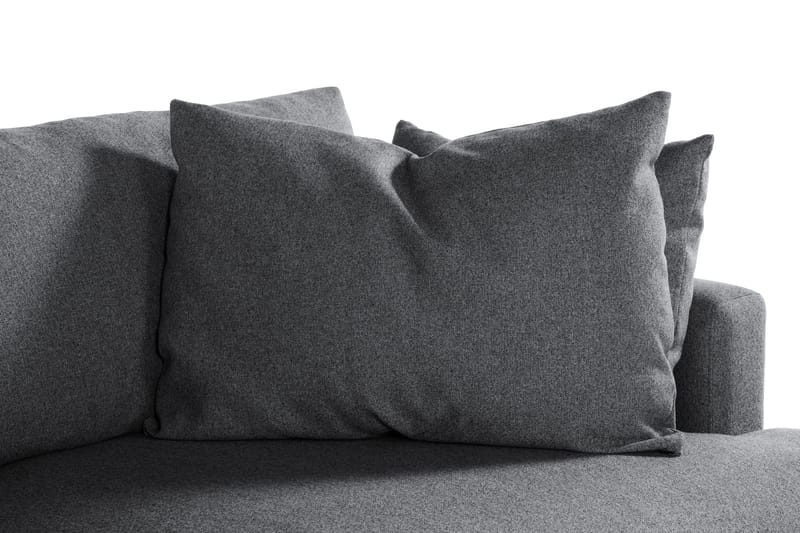 Menard 3-seters Dyp Stoffsofa - Mørk grå - Møbler - Sofaer - 3 seter sofa