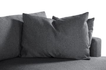 Menard 3-seters Dyp Stoffsofa - Mørk grå - Møbler - Sofaer - 3 seter sofa
