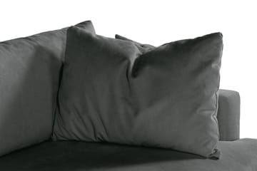 Menard 3-seters Manchestersofa - Grå - Møbler - Sofaer - 3 seter sofa
