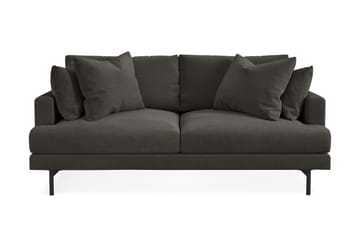 Menard 3-seters Manchestersofa - Mørk grå - Møbler - Sofaer - 3 seter sofa